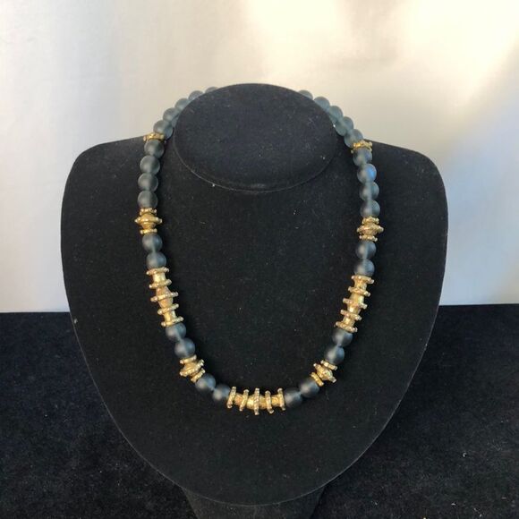 Jewelry - Antioch Sterling Vermeil Etruscan Style Necklace